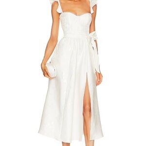 White V. Chapman Corset Dress